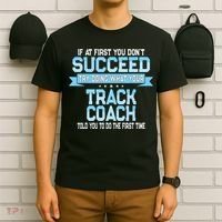 Fun Track And Field Coach Gift Funny Track Saying T-Shirt thumb 6