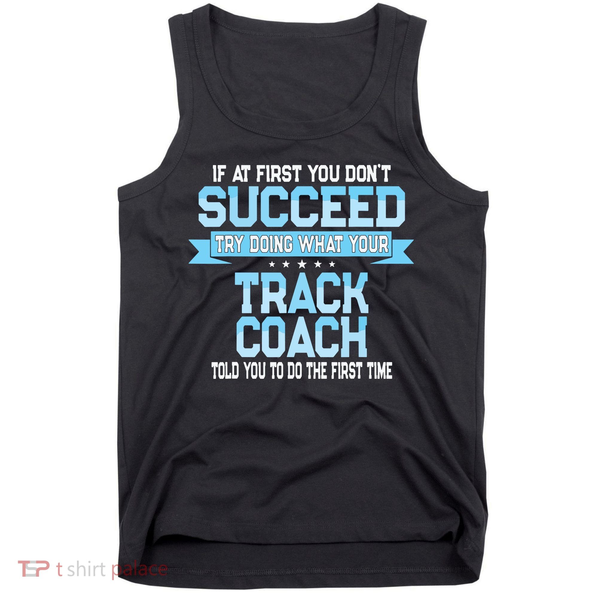 Fun Track And Field Coach Gift Funny Track Saying Tank Top