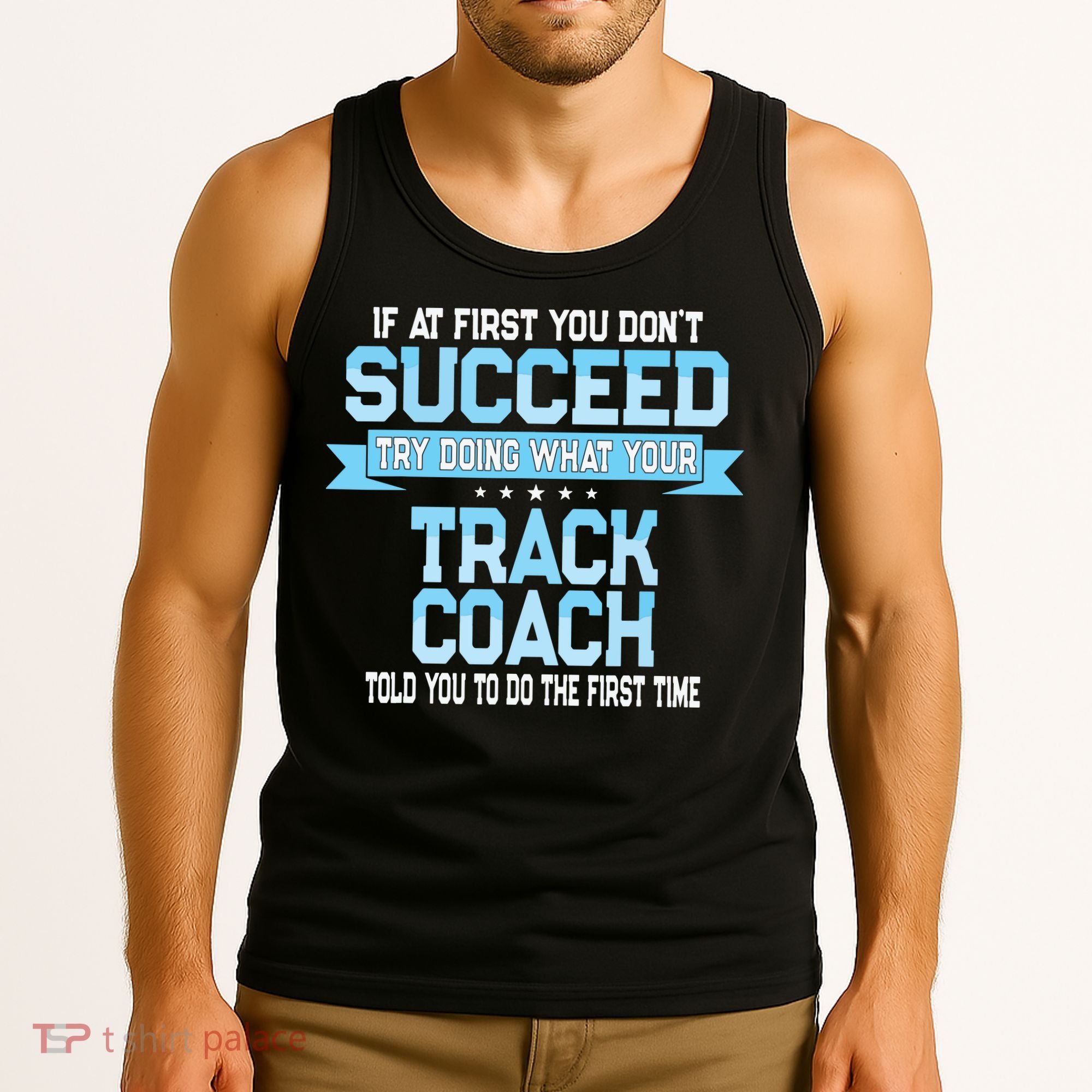 Fun Track And Field Coach Gift Funny Track Saying Tank Top