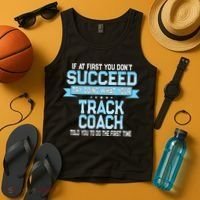 Fun Track And Field Coach Gift Funny Track Saying Tank Top thumb 4