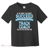 Fun Track And Field Coach Gift Funny Track Saying Toddler T-Shirt thumb 0