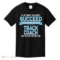 Fun Track And Field Coach Gift Funny Track Saying Kids T-Shirt thumb 0