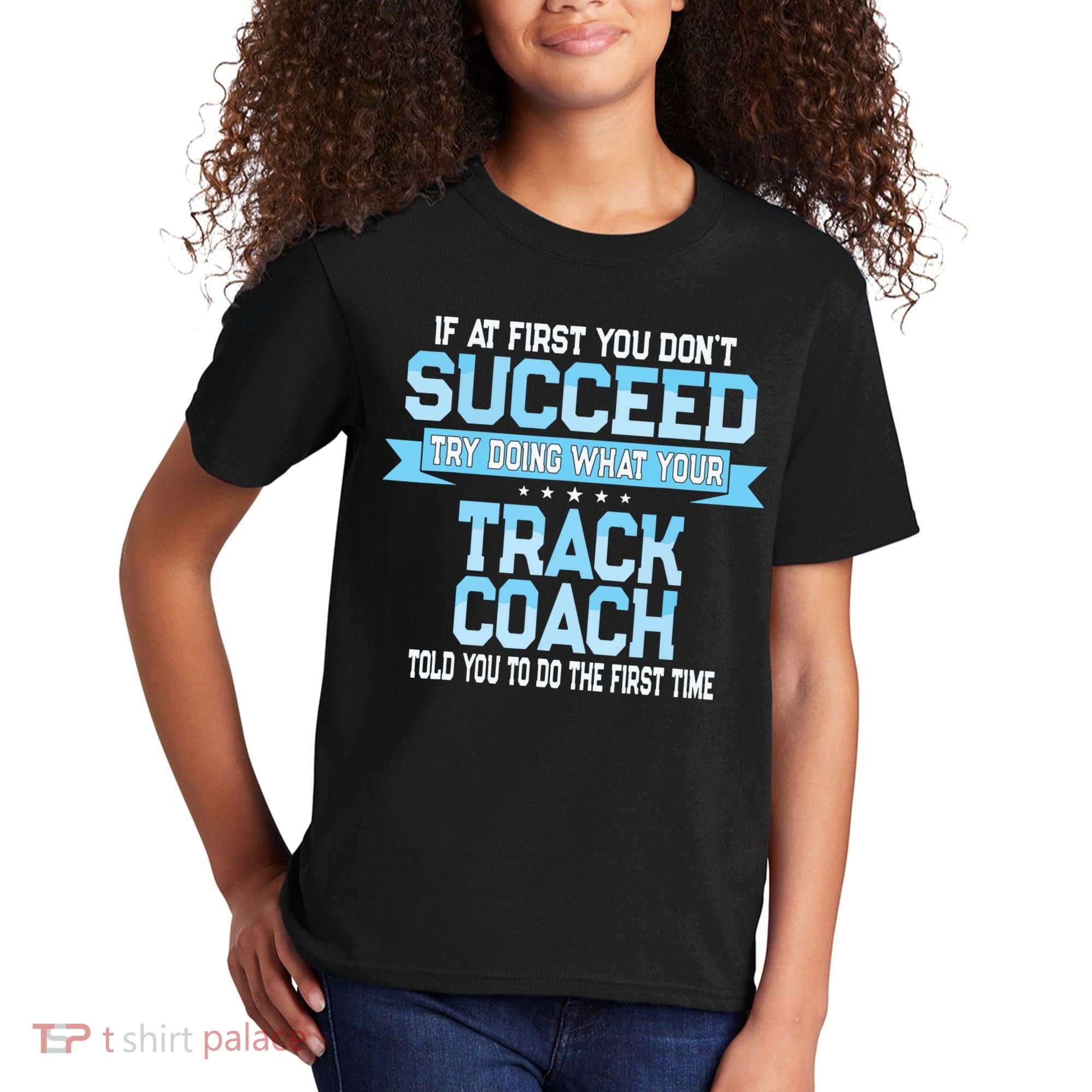 Fun Track And Field Coach Gift Funny Track Saying Kids T-Shirt