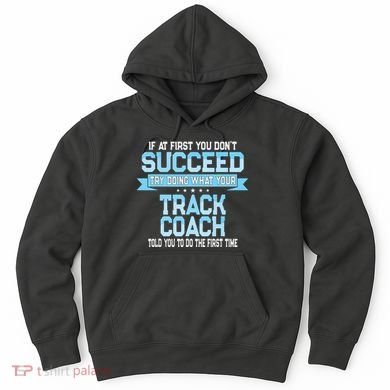 Fun Track And Field Coach Gift Funny Track Saying Hoodie