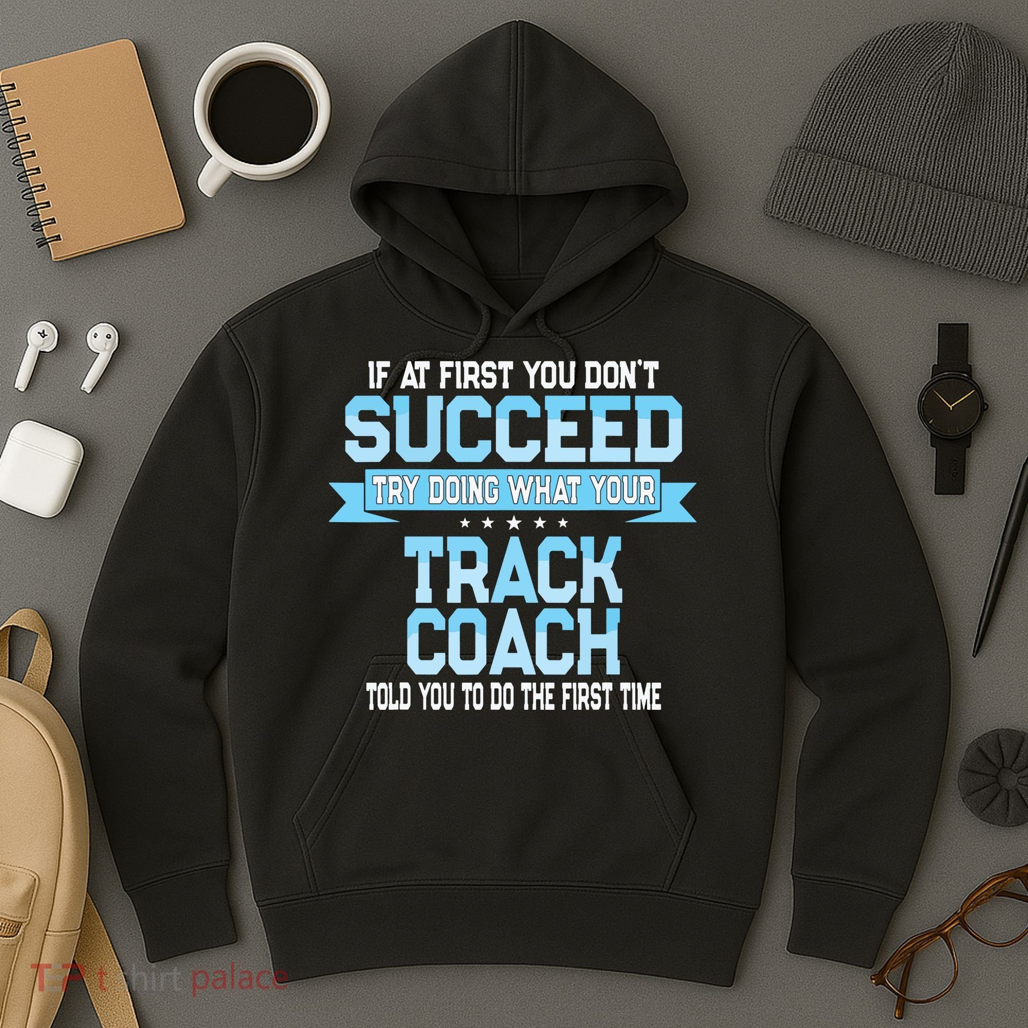 Fun Track And Field Coach Gift Funny Track Saying Hoodie
