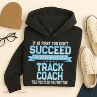 Fun Track And Field Coach Gift Funny Track Saying Hoodie thumb 4