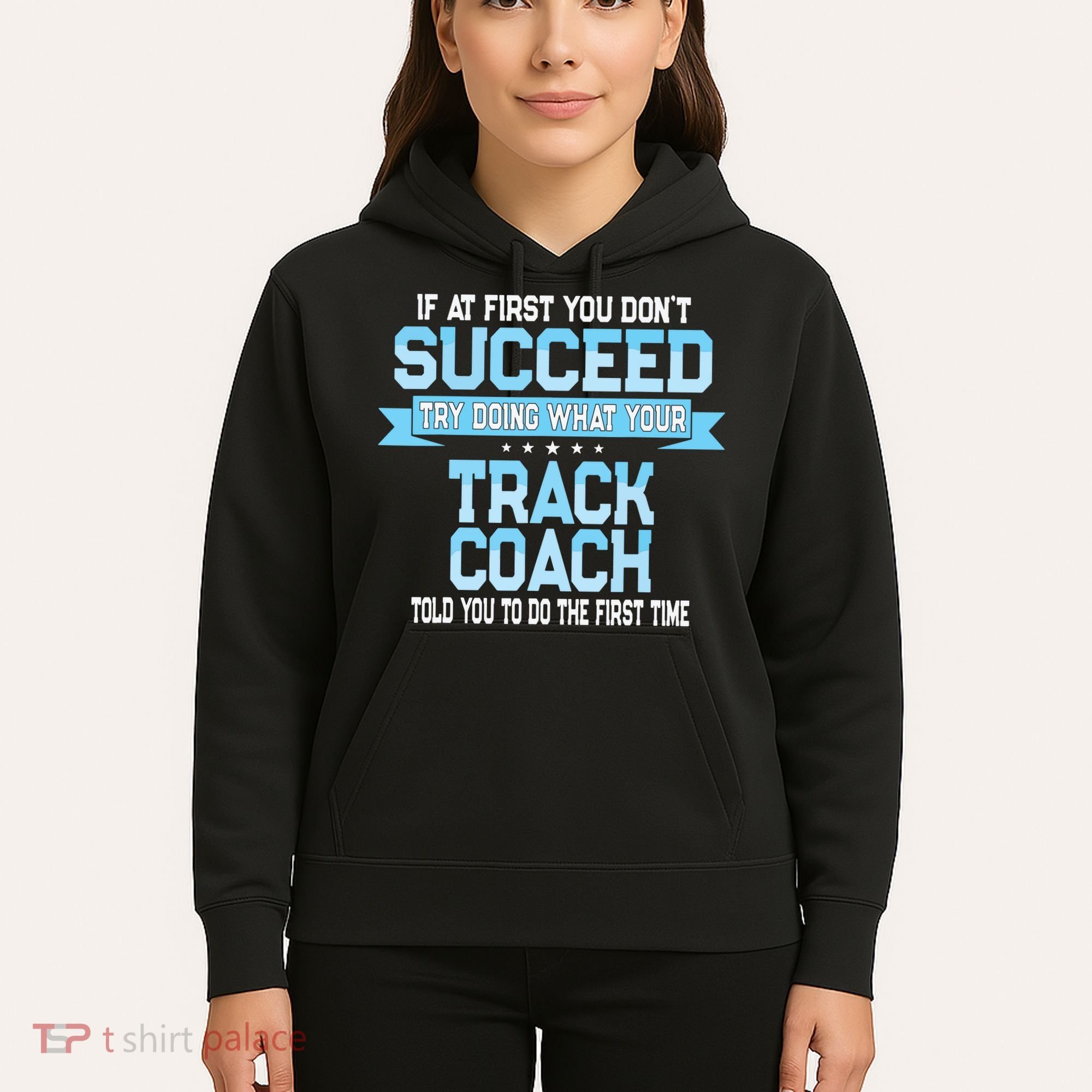Fun Track And Field Coach Gift Funny Track Saying Hoodie