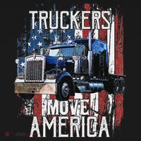 Funny Trucker American Flag Truck Driver Shirt Truck Driver Gift Women's Tank Top thumb 5