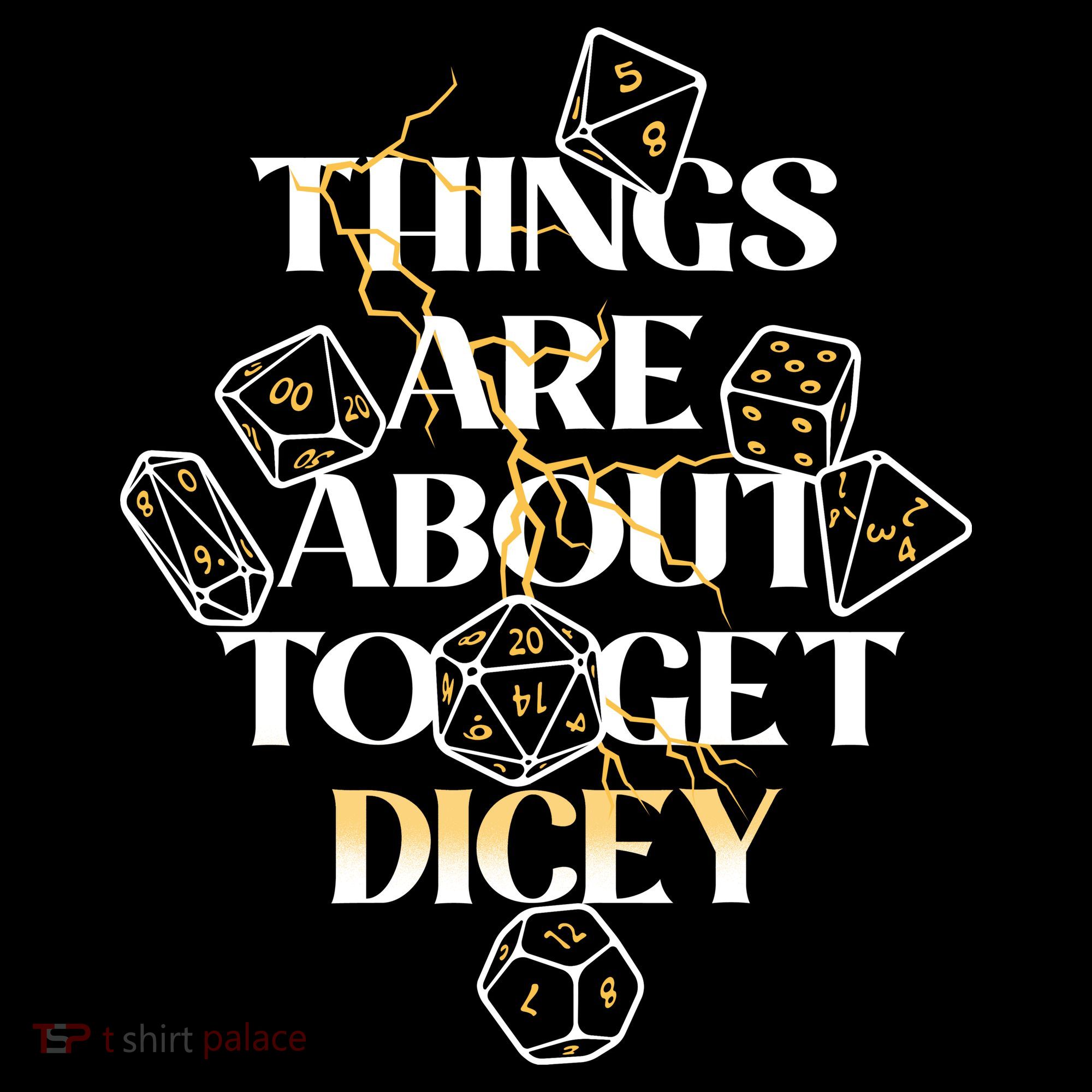 Funny Things Are About To Get Dicey DnD Women's T-Shirt