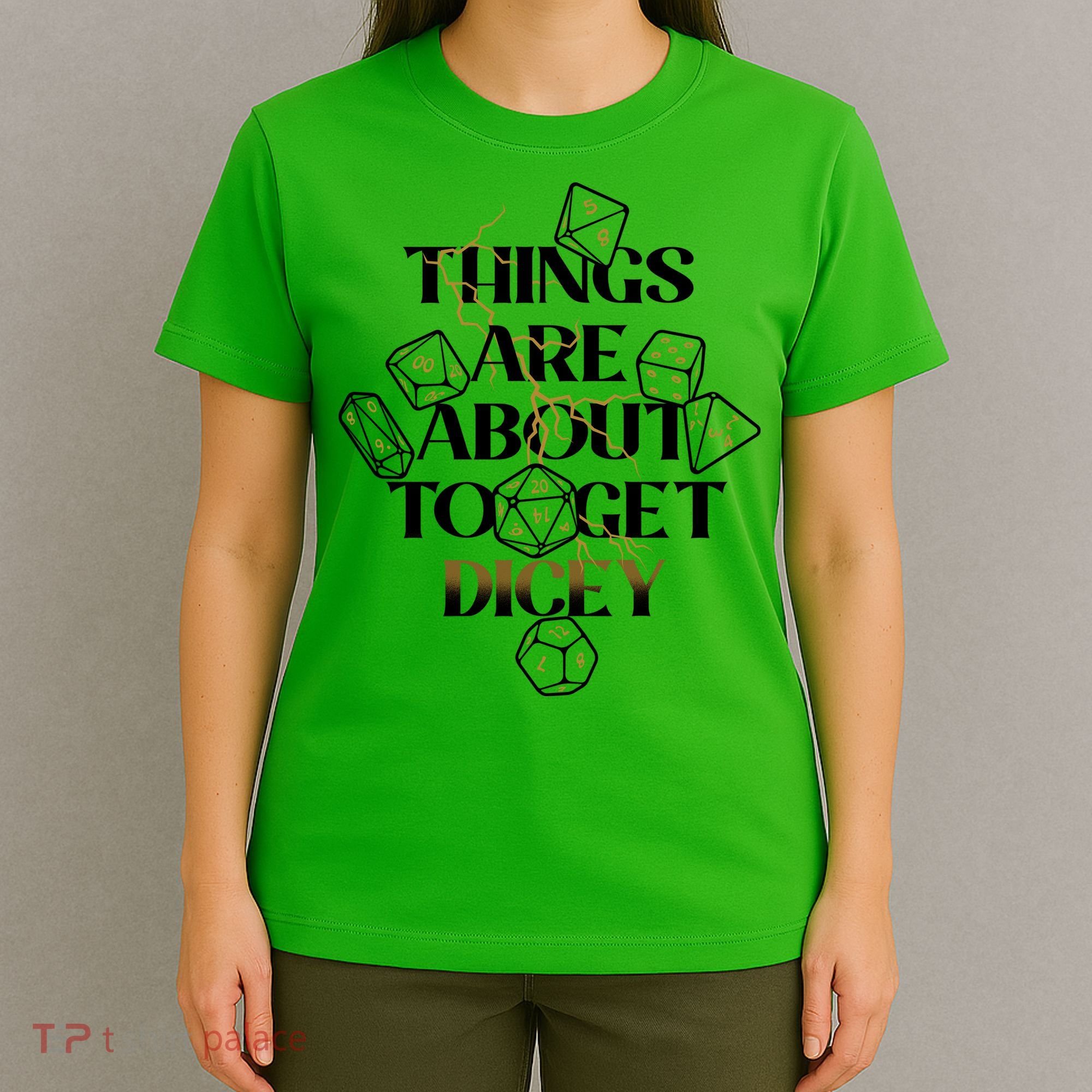 Funny Things Are About To Get Dicey DnD T-Shirt