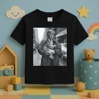 Funny Trump And Cat Funny Political Toddler T-Shirt thumb 3