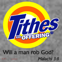Funny Tithes And Offering Will A Man Rob God Toddler Hoodie thumb 2
