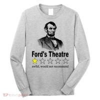 Ford's Theatre Awful Would Not Recommend Review Long Sleeve Shirt thumb 0