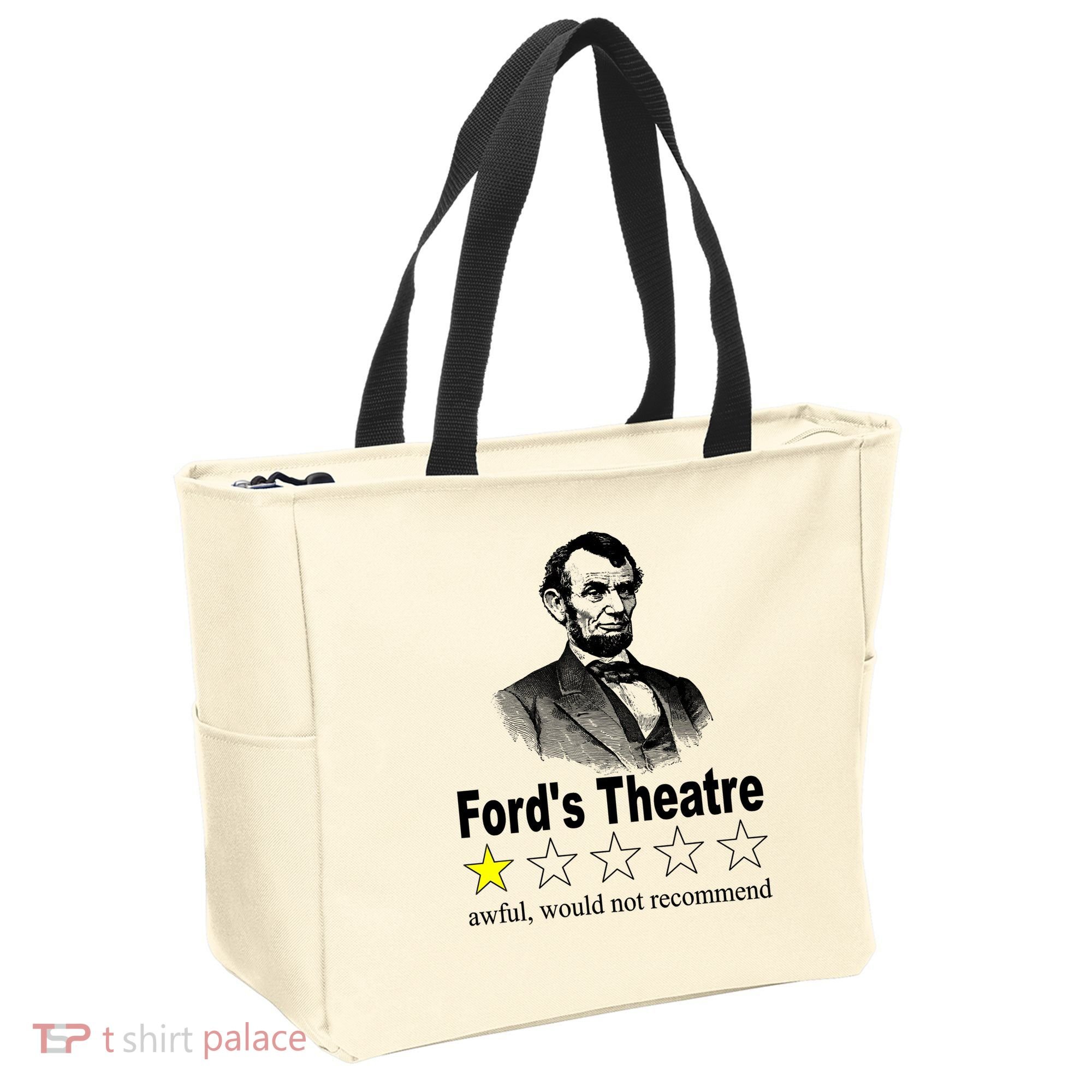 Ford's Theatre Awful Would Not Recommend Review Tote Bag