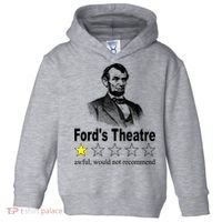 Ford's Theatre Awful Would Not Recommend Review Toddler Hoodie thumb 0