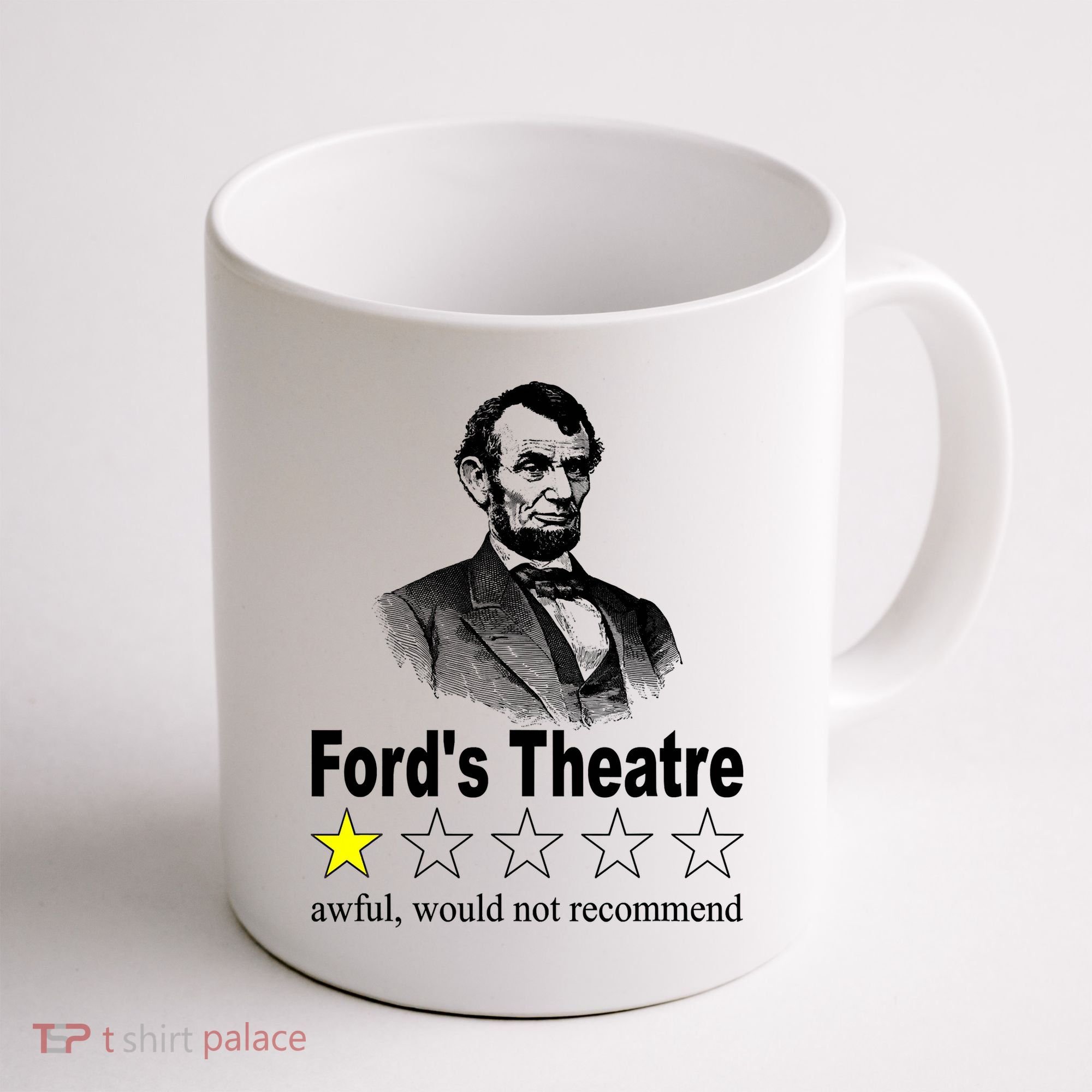 Ford's Theatre Awful Would Not Recommend Review Coffee Mug