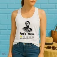 Ford's Theatre Awful Would Not Recommend Review Women's Tank Top thumb 2