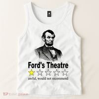 Ford's Theatre Awful Would Not Recommend Review Tank Top thumb 2