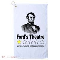 Ford's Theatre Awful Would Not Recommend Review Golf Towel thumb 0