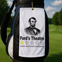 Ford's Theatre Awful Would Not Recommend Review Golf Towel thumb 2