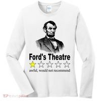 Ford's Theatre Awful Would Not Recommend Review Women's Long Sleeve Shirt thumb 0