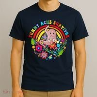 Funny Tummy Ache Survivor Shirt, Tummy Ache Tee For Man Women T-Shirt thumb 3