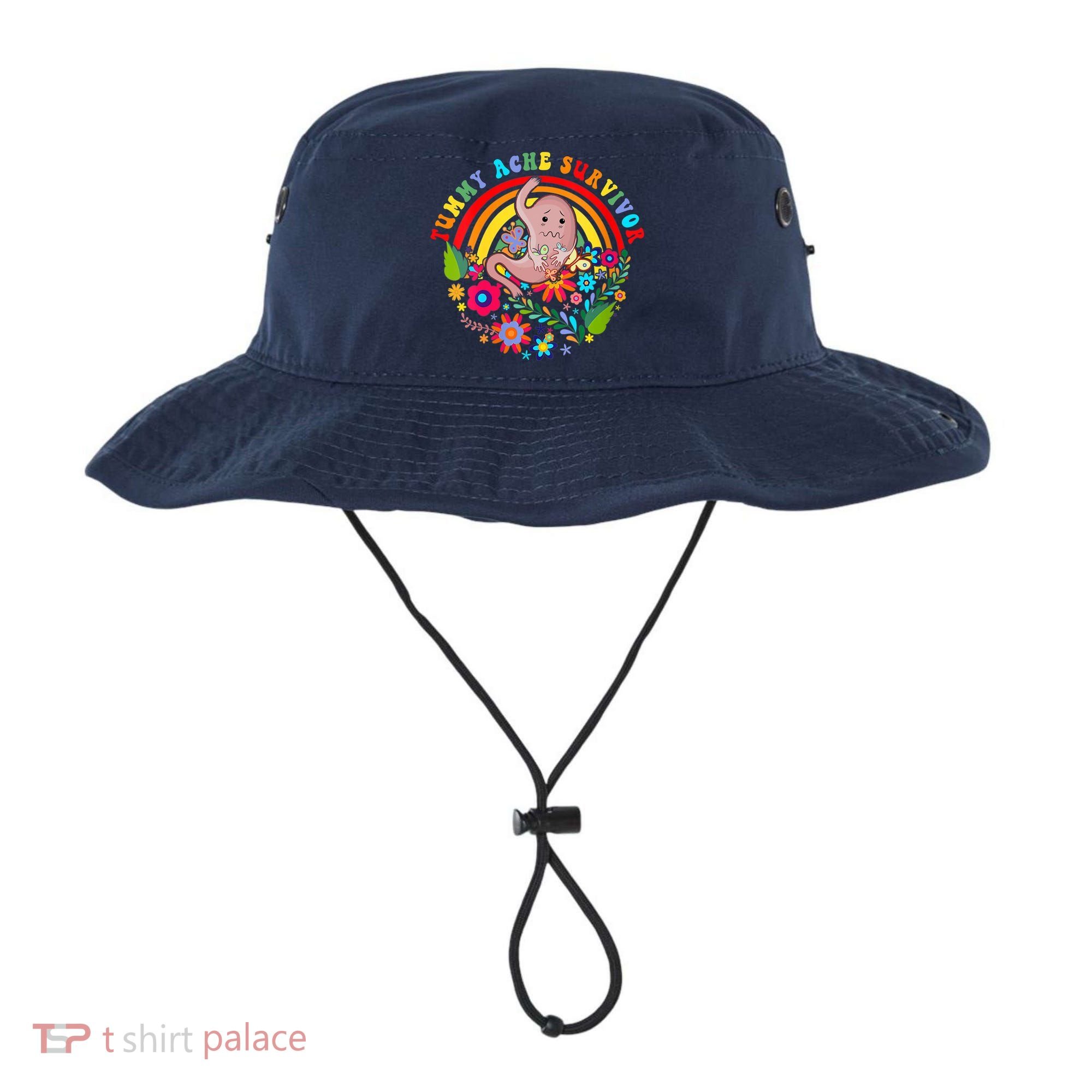 Funny Tummy Ache Survivor Shirt, Tummy Ache Tee For Man Women Bucket Hat