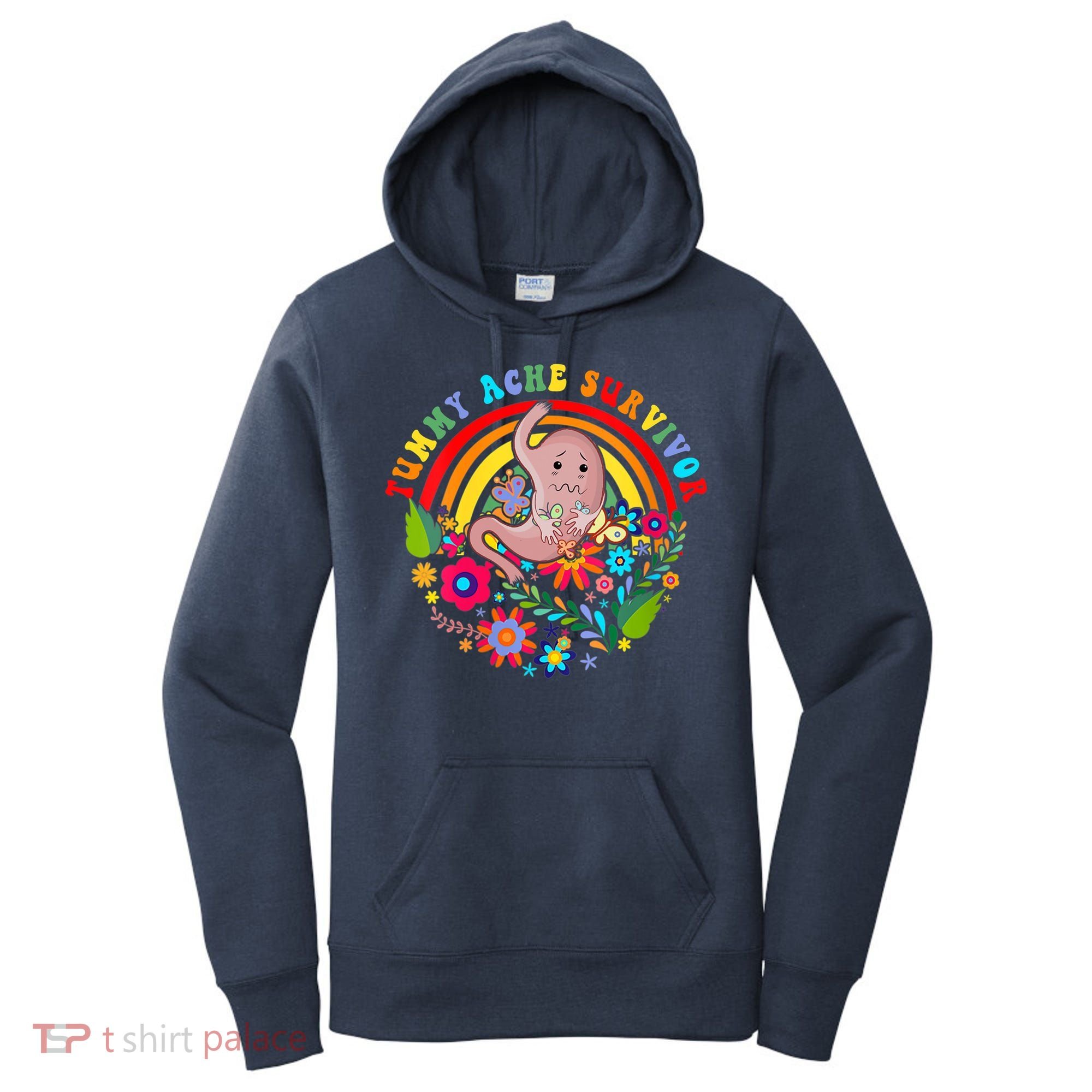 Funny Tummy Ache Survivor Shirt, Tummy Ache Tee For Man Women Women's Hoodie