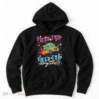 Field Trip Anyone School Bus Field Day Teacher Student Hoodie thumb 0