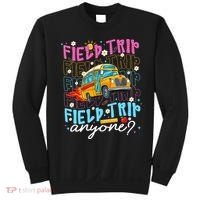 Field Trip Anyone School Bus Field Day Teacher Student Sweatshirt thumb 0