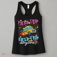 Field Trip Anyone School Bus Field Day Teacher Student Women's Tank Top thumb 3