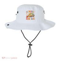 Field Trip Anyone Groovy School Bus Driver Yellow Bus Bucket Hat thumb 0