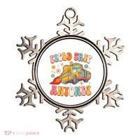 Field Trip Anyone Groovy School Bus Driver Yellow Bus Ornament thumb 0