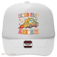 Field Trip Anyone Groovy School Bus Driver Yellow Bus Hat thumb 0