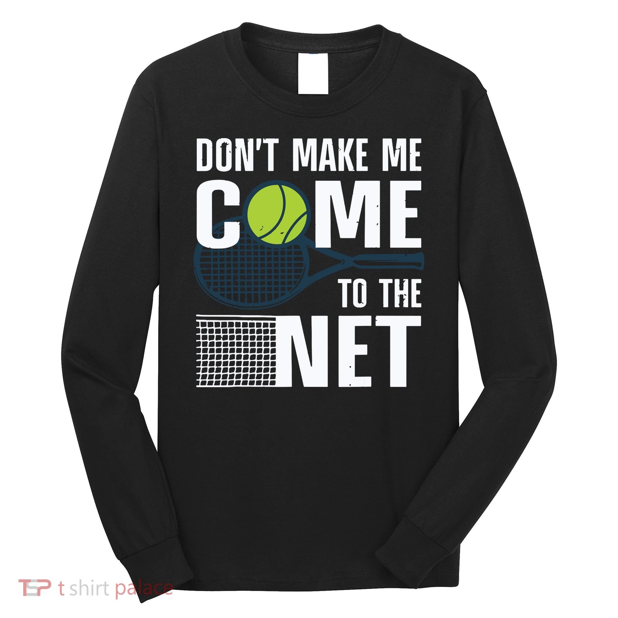 Funny Tennis Art For Teens Tennis Player Lover Long Sleeve Shirt
