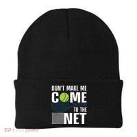 Funny Tennis Art For Teens Tennis Player Lover Beanie thumb 0