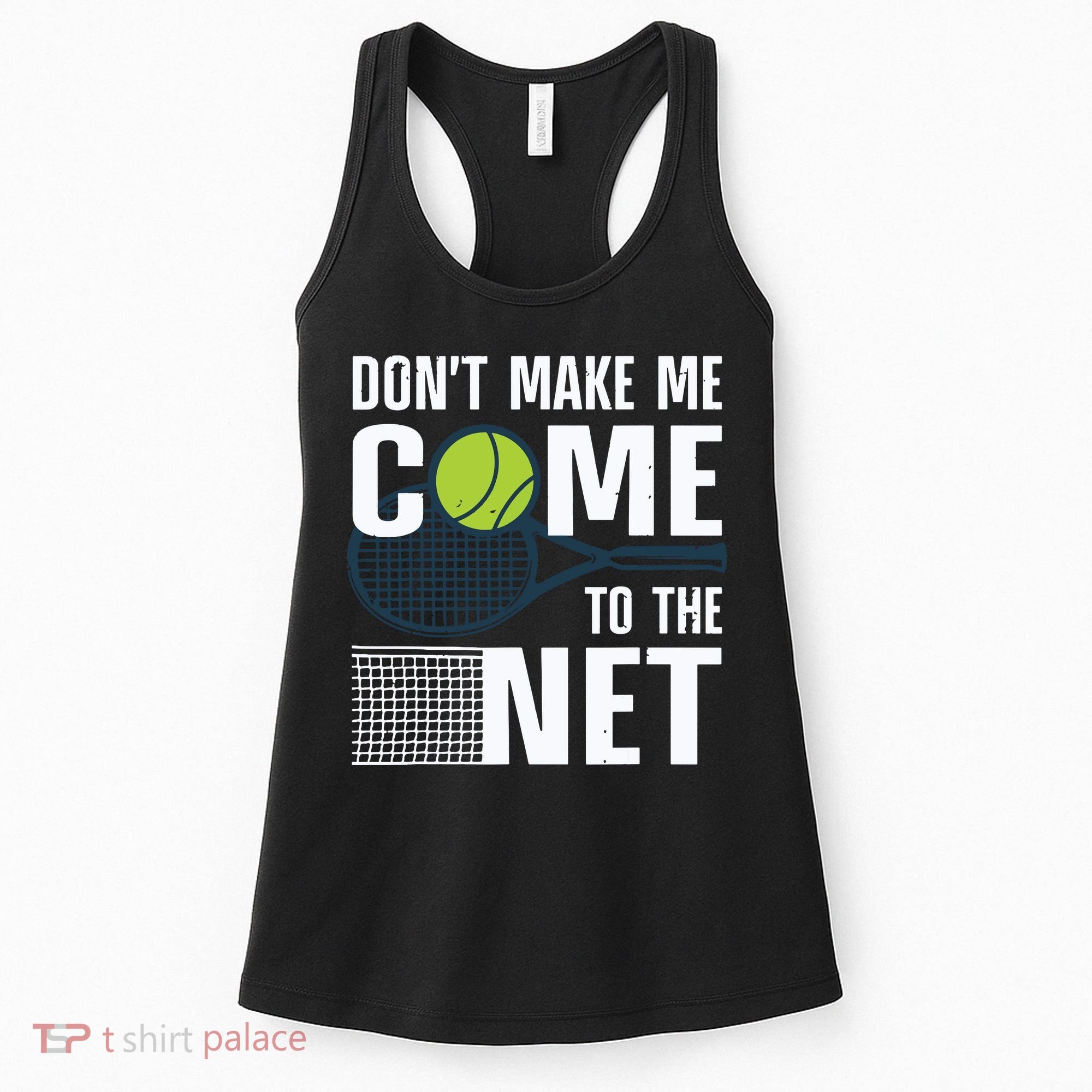 Funny Tennis Art For Teens Tennis Player Lover Women's Tank Top