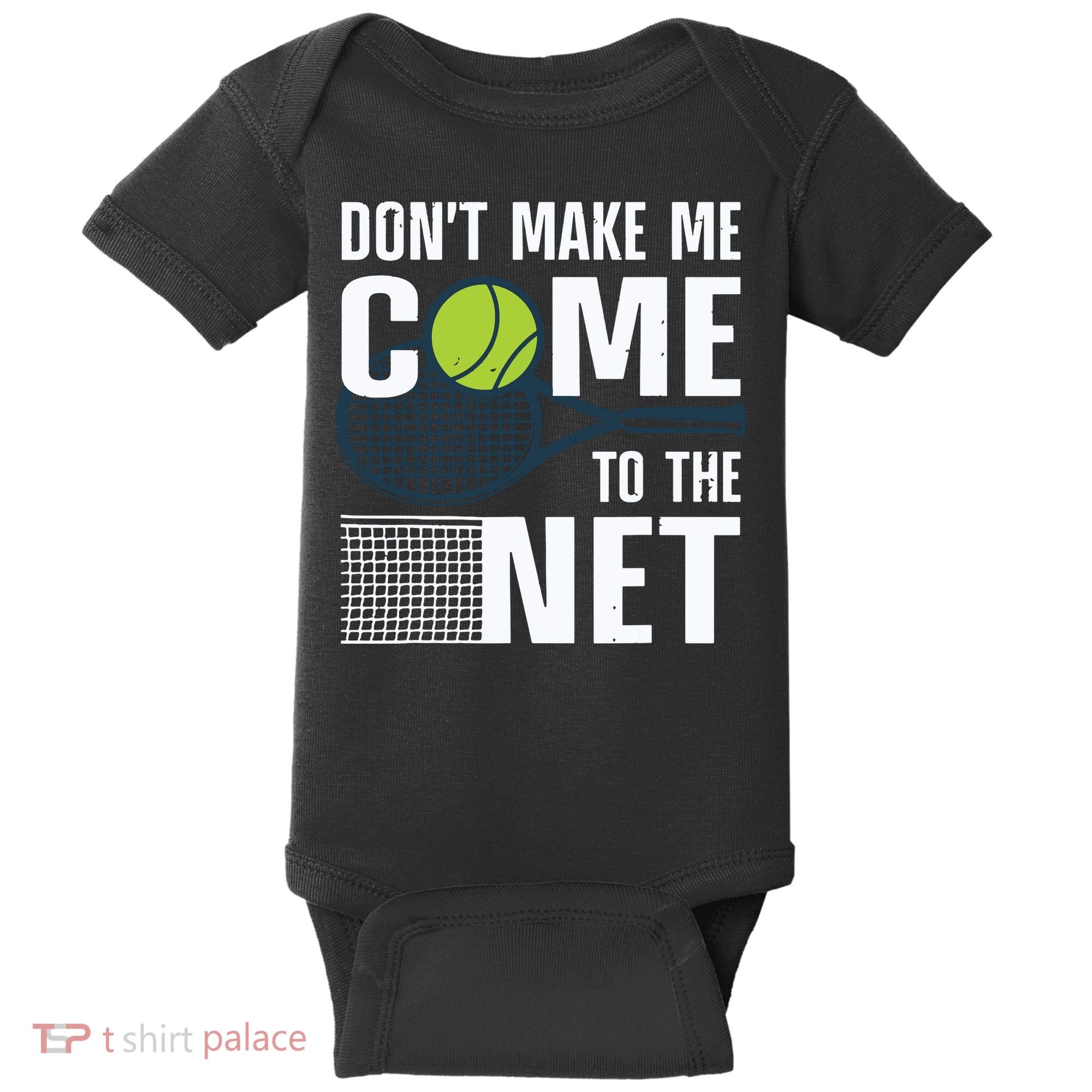 Funny Tennis Art For Teens Tennis Player Lover Baby Bodysuit