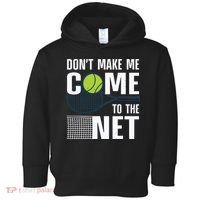 Funny Tennis Art For Teens Tennis Player Lover Toddler Hoodie thumb 0