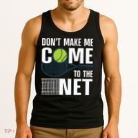 Funny Tennis Art For Teens Tennis Player Lover Tank Top thumb 3