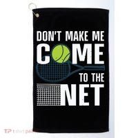 Funny Tennis Art For Teens Tennis Player Lover Golf Towel thumb 0