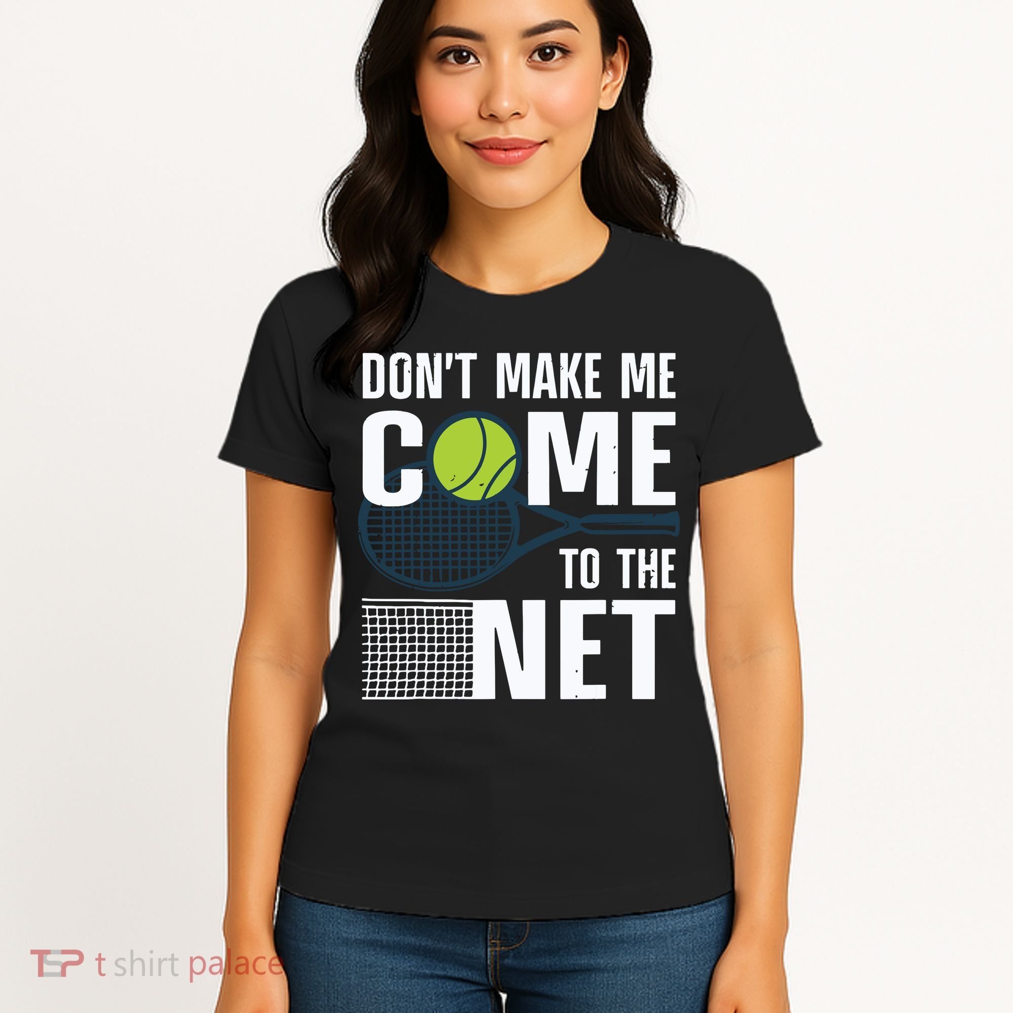 Funny Tennis Art For Teens Tennis Player Lover Women's T-Shirt