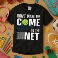 Funny Tennis Art For Teens Tennis Player Lover Kids T-Shirt thumb 3