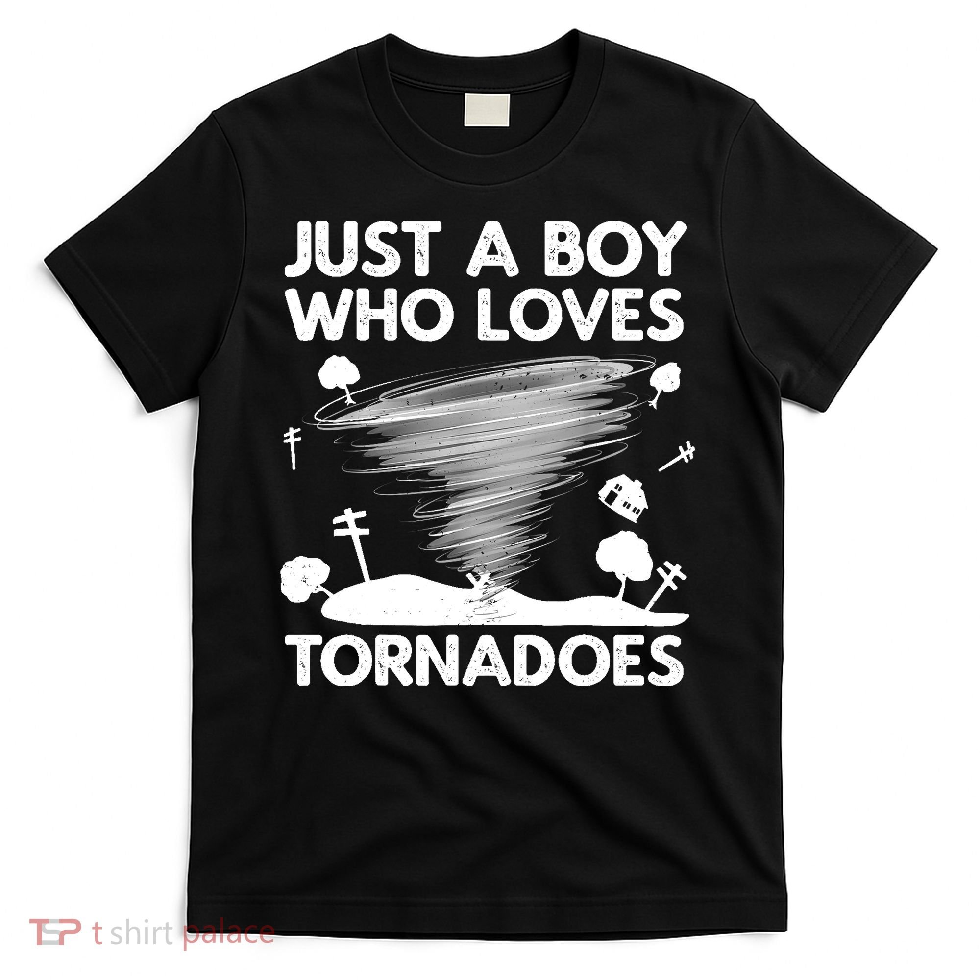 Funny Tornado Art For Boy Weather Storm Tornado Chaser T-Shirt