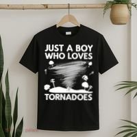 Funny Tornado Art For Boy Weather Storm Tornado Chaser T-Shirt thumb 2