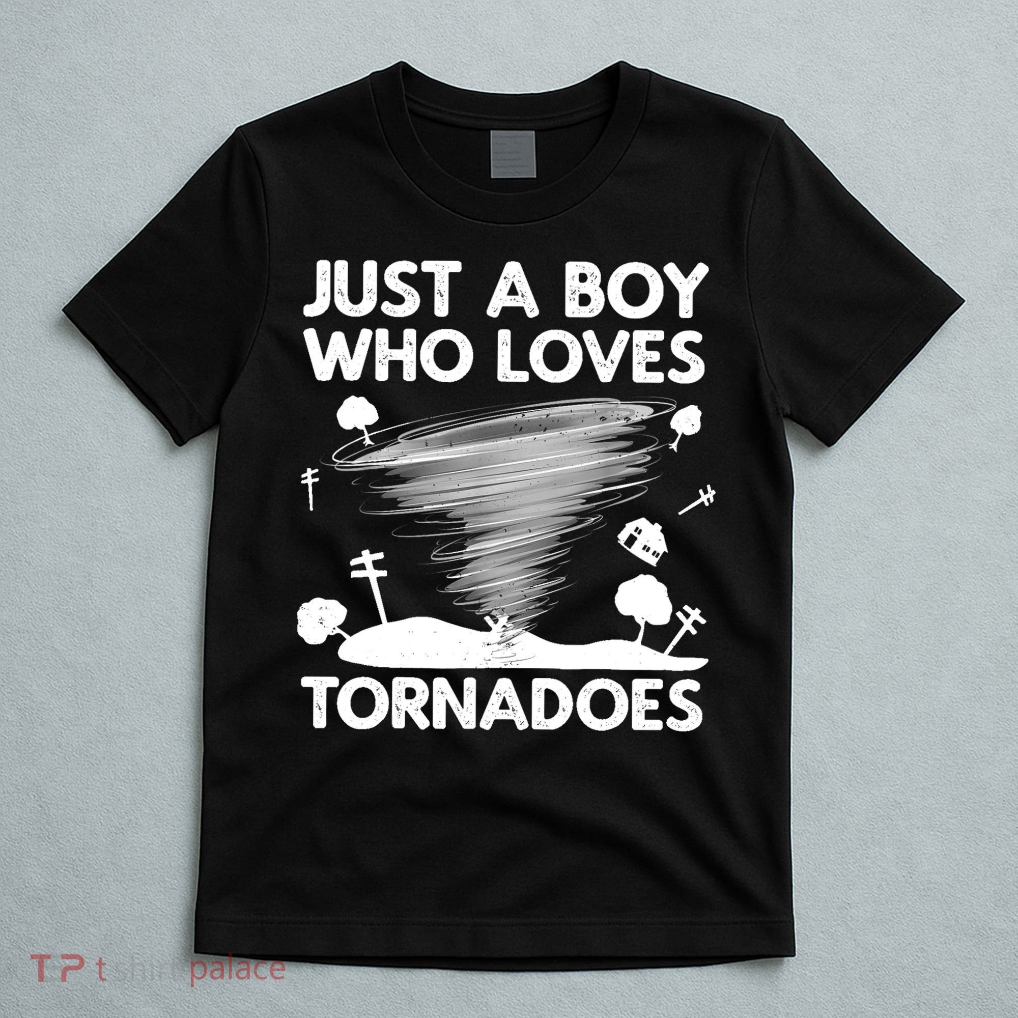 Funny Tornado Art For Boy Weather Storm Tornado Chaser T-Shirt