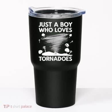 Funny Tornado Art For Boy Weather Storm Tornado Chaser Tumbler