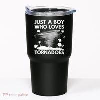 Funny Tornado Art For Boy Weather Storm Tornado Chaser Tumbler thumb 0