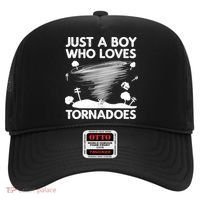 Funny Tornado Art For Boy Weather Storm Tornado Chaser Hat thumb 0