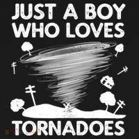 Funny Tornado Art For Boy Weather Storm Tornado Chaser Toddler Hoodie thumb 2